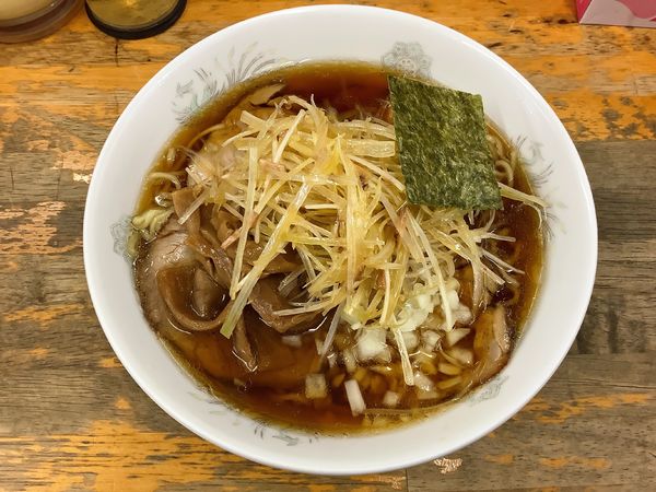 「ネギチャーシューメン（ロース）「国産そば粉入り中華麺」」@丸幸の写真