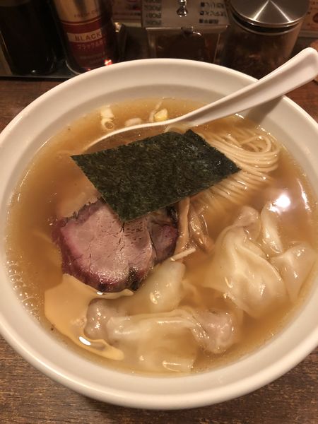 「塩ワンタンメン1080円」@荏原町しなてつの写真