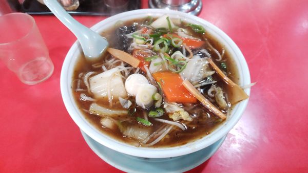 「大王ラーメン大盛」@元祖つけ麺大王 鮫洲店の写真