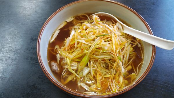 「ねぎラーメン」@中華料理 湯湯亭の写真