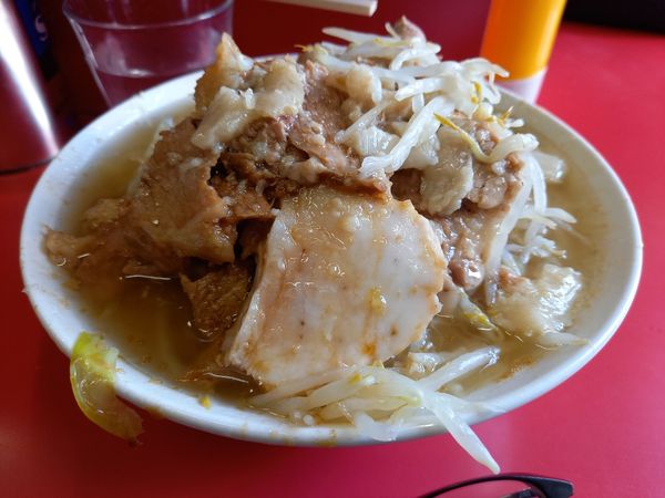 「小豚ラーメン」@ラーメン二郎 三田本店の写真