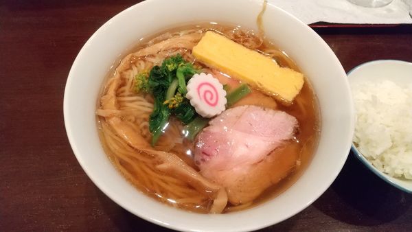 「醤油そば900円」@なすやの写真