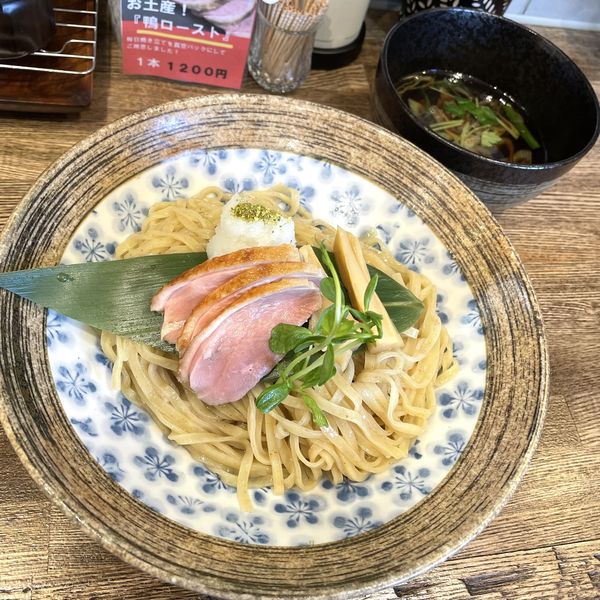 「鴨つけ麺 大盛 ￥1000」@㐂りん食堂の写真