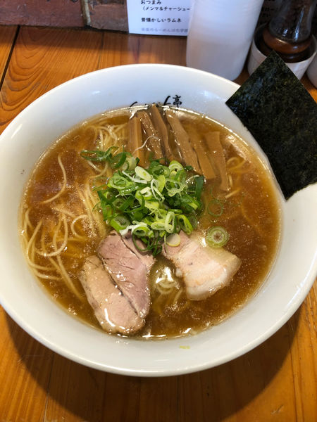 「醤油ら〜めん　麺大盛り」@ShiNaChiKu亭の写真