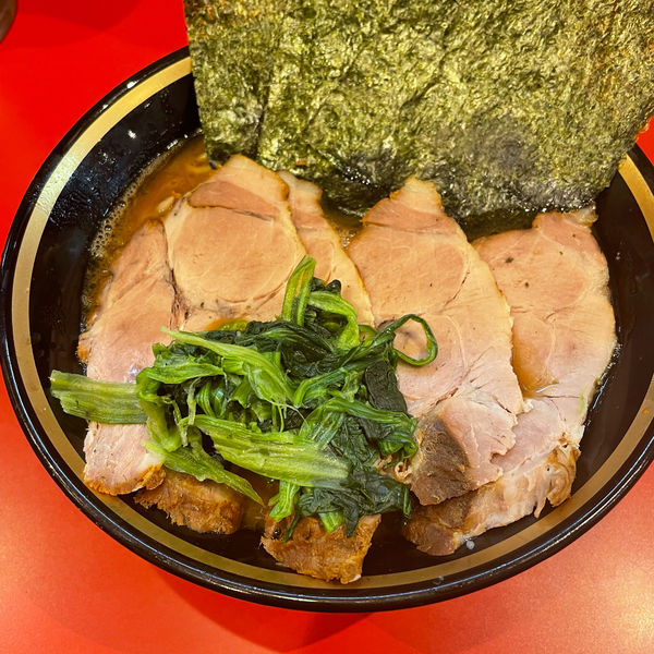「煮豚チャーシュー麺」@横浜家系ラーメン 大﨑家の写真