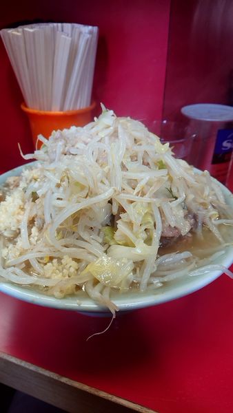 「大ラーメン650円 全増し」@ラーメン二郎 三田本店の写真