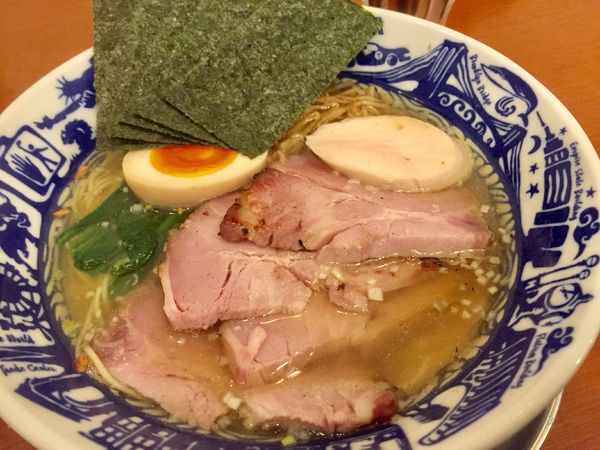 「中村屋らーめん(塩)＋焼豚3枚【1490円】」@中村屋の写真