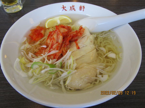 「冷しとりそば 720円」@中華料理 大成軒の写真