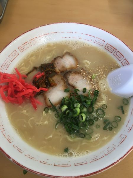 「ラーメン　660円」@博多一番の写真