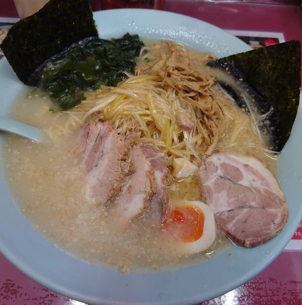 「ネギチャーシューメン（塩）1050円」@ラーメンショップ幸手 金田亭の写真