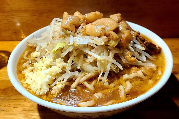 「味噌ラーメン+麺増し×２」@三十郎 下館駅南店の写真