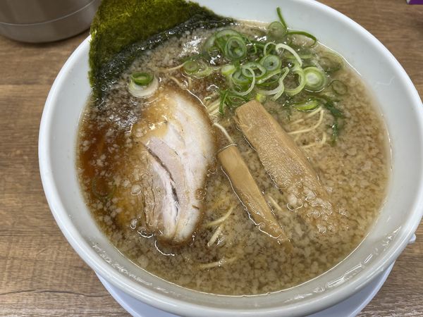 「ラーメン」@背脂醤油ラーメン まる星 開成店の写真