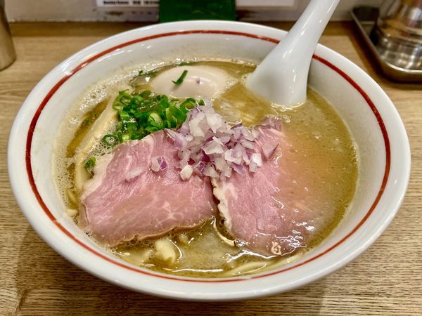 「特製煮干しそば ＋ 替え玉」@麺尊 RAGEの写真