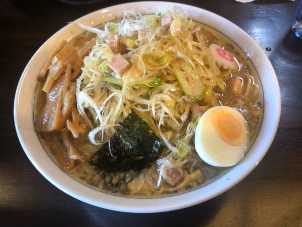 「定番醤油+あじネギ」@東池袋大勝軒 しのやの写真