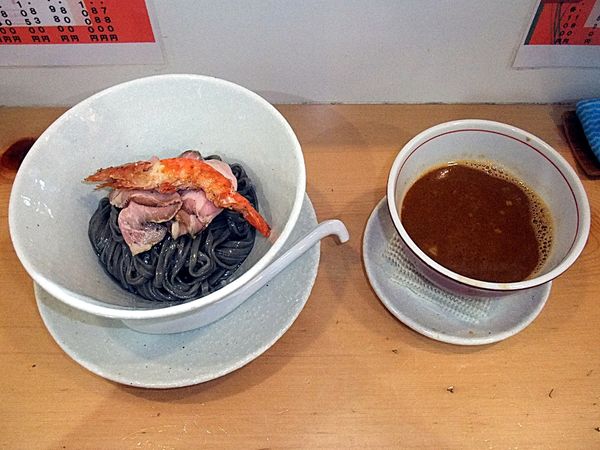 「濃厚海老つけ麺」@麺屋BISQの写真