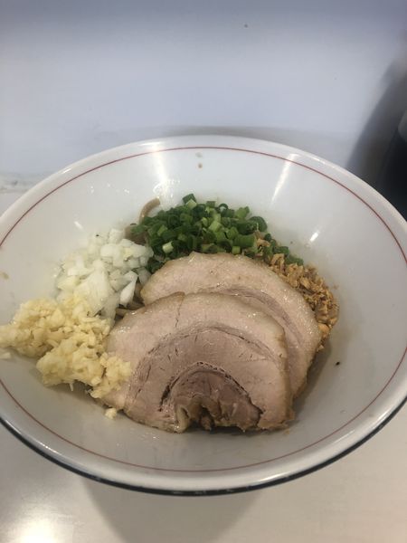 「牛脂そば」@ハイパーファットンの写真