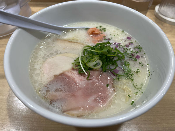 「クラムチャウダーらぁ麺(2月限定)」@貝麺みかわの写真