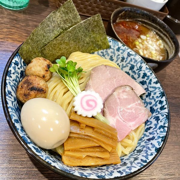 「【土･日･祝日限定】濃厚えびつけ麺 ￥1000」@麺処はなぶさの写真