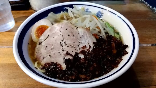 「焦がしネギラーメン（７００円）」@和風ラーメン 和鉄の写真