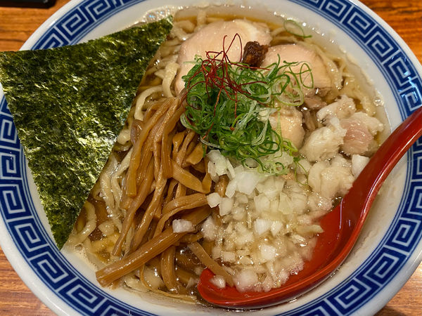 「極太中華そば」@仙臺 くろく 定禅寺の写真