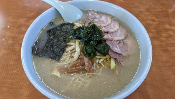 「しょうゆネギチャーシュー中」@ラーメンショップ 宇都宮南店の写真