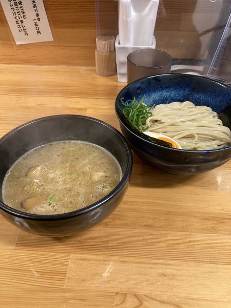 「つけ麺＋替玉＋ニンニク（１０００円）」@いっぽしの写真