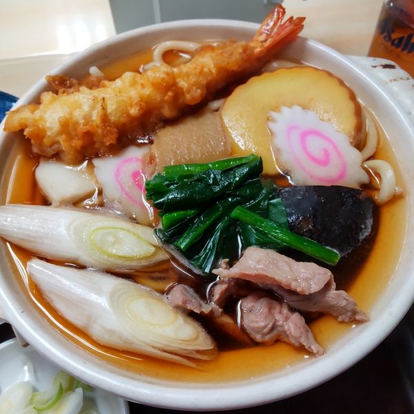 「鍋焼うどん（￥1,000）」@更科の写真