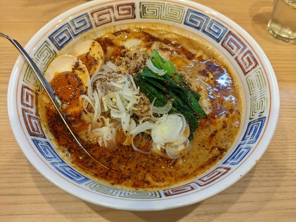 「味玉担々麺950円」@ほっこり中華そば もつけの写真