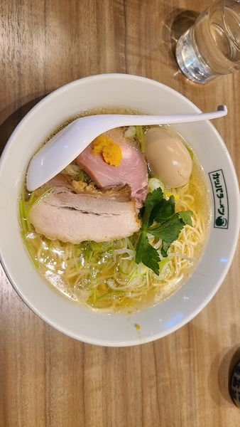「(限定)味玉塩ラーメン」@カッパラーメンセンターの写真