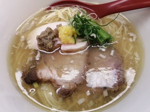 「塩そば¥880」@三馬路 東京店の写真