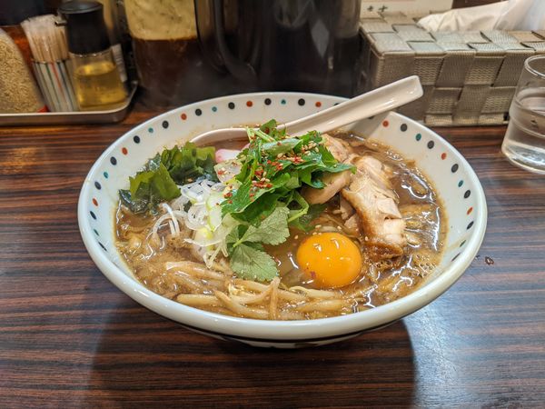 「八丁味噌だら〜麺」@らー麺 あけどやの写真