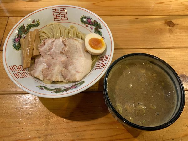 「特製魚介豚骨つけ麺   ￥750」@活龍大衆麺処 真壁屋の写真