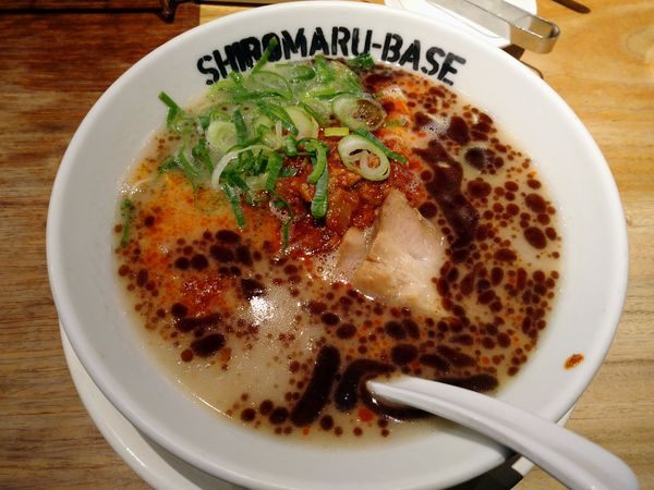 「からかベース（850円）＋海苔＆キクラゲ＆替玉（250円）」@一風堂 大森店の写真