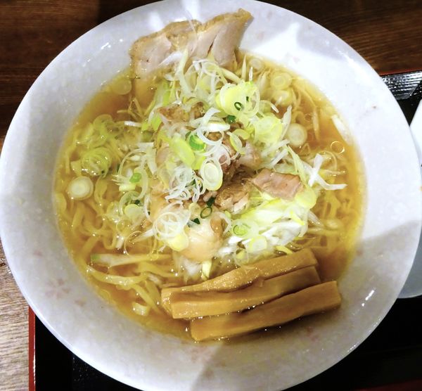 「葱中華（1,000円）＋ランチビール」@麺とおばんざいとお酒のお店 佳什の写真