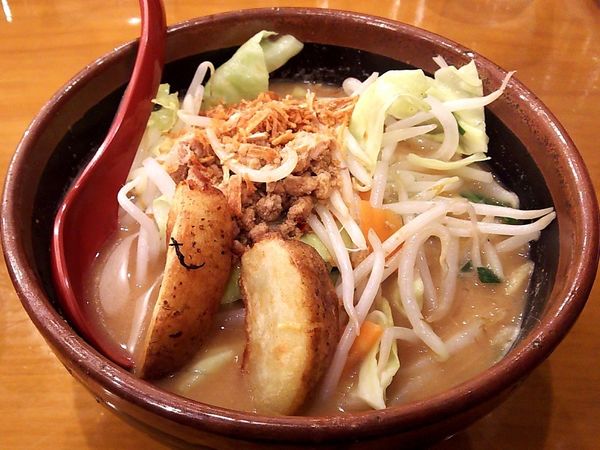 「北海道味噌野菜らーめん」@麺場 田所商店 平塚店の写真