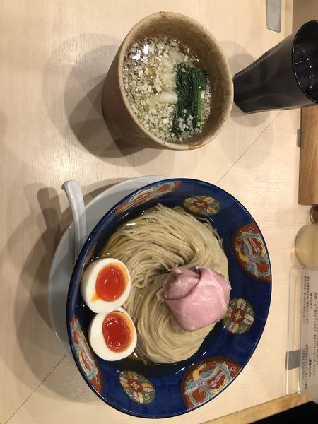 「特製昆布水つけ麺+マヨチャーシューご飯」@つけめん金龍の写真
