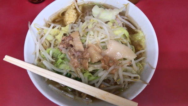 「豚2枚入　小ラーメン　￥700」@ラーメン二郎 環七一之江店の写真