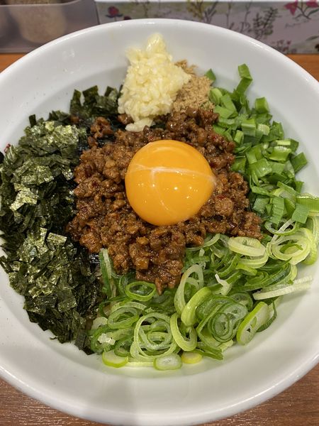 「台湾まぜそば」@麺屋こころ 六角橋店の写真