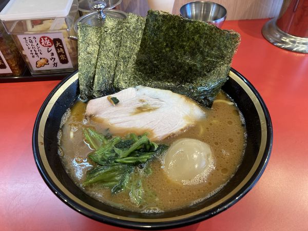 「学生ラーメン(並)」@横浜家系ラーメン 大﨑家の写真
