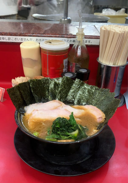 「チャーシューメン 海苔」@家系ラーメン 王道 いしいの写真