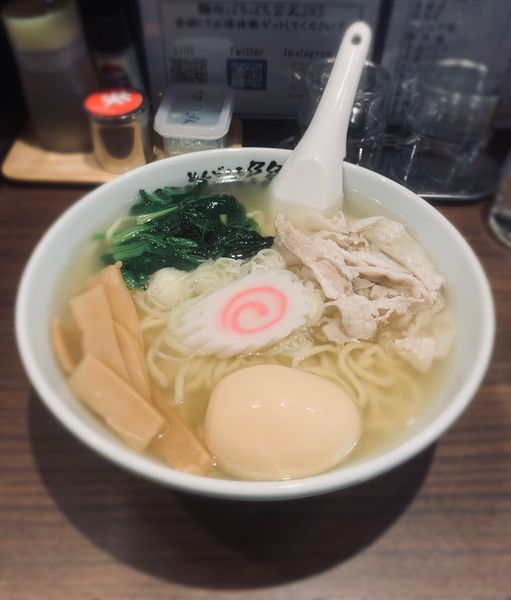 「塩肉そば（￥980）＋煮玉子（￥50）」@麺処 ぱちぱちの写真