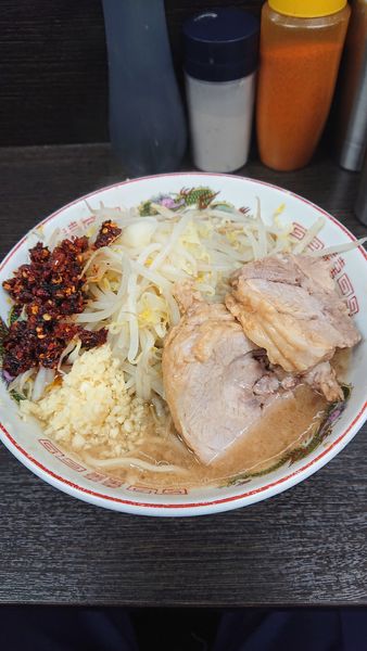 「らーめん  ラー油」@ラーメン二郎 川越店の写真