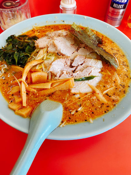 「ネギ味噌チャーシュー辛味　コッテリ」@ラーメンショップ 太田店の写真