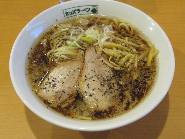 「カッパブラック（880円）」@カッパラーメンの写真