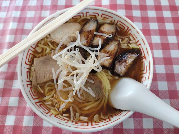 「チャーシューメン　６５０円」@中華 でぶそばの写真