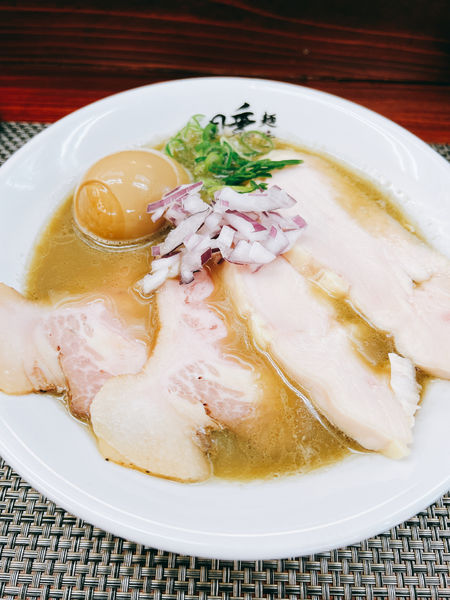 「ギンギラ煮干し 和え玉セット」@麺や 睡蓮の写真