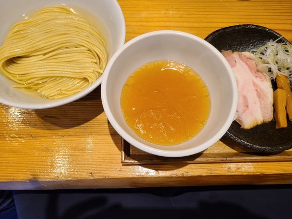 「つけ麺 塩 カキ」@麺屋鈴春の写真