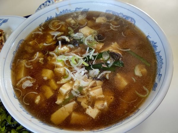 「麻婆ラーメン(並盛)750円」@五十番の写真