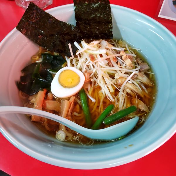 「ネギラーメン（￥750）」@ラーメンショップ藤崎の写真