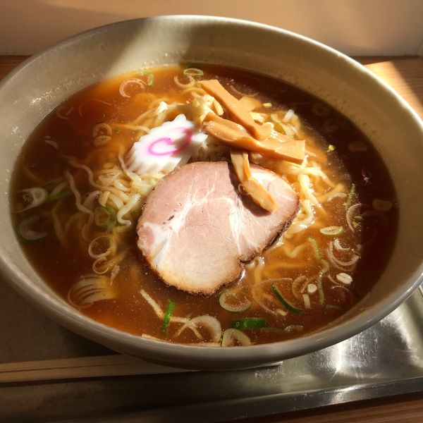 「中華そば（限定１０食　中太麺２玉）」@田無大勝軒の写真